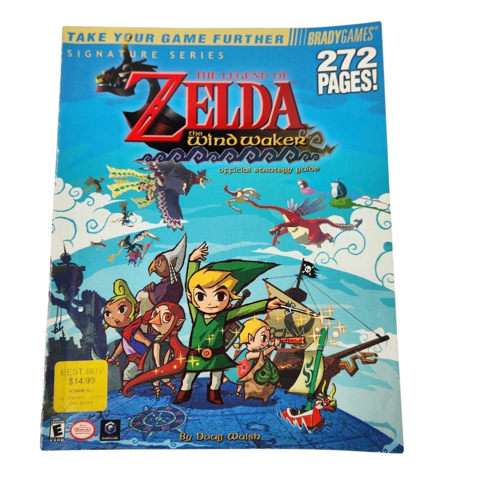 Nintendo The Legend Of Zelda The Wind Waker Brady Player's Guide GameCube 2003